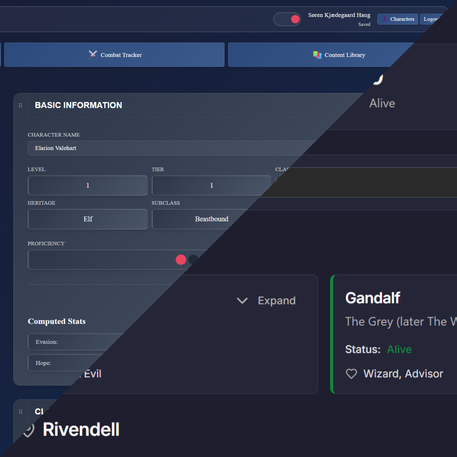 TTRPG Web Applications
